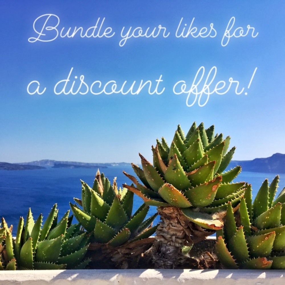 Bundle your likes for a discount!